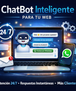 ChatBot Inteligente para tu Web (Atiende clientes 24/7)